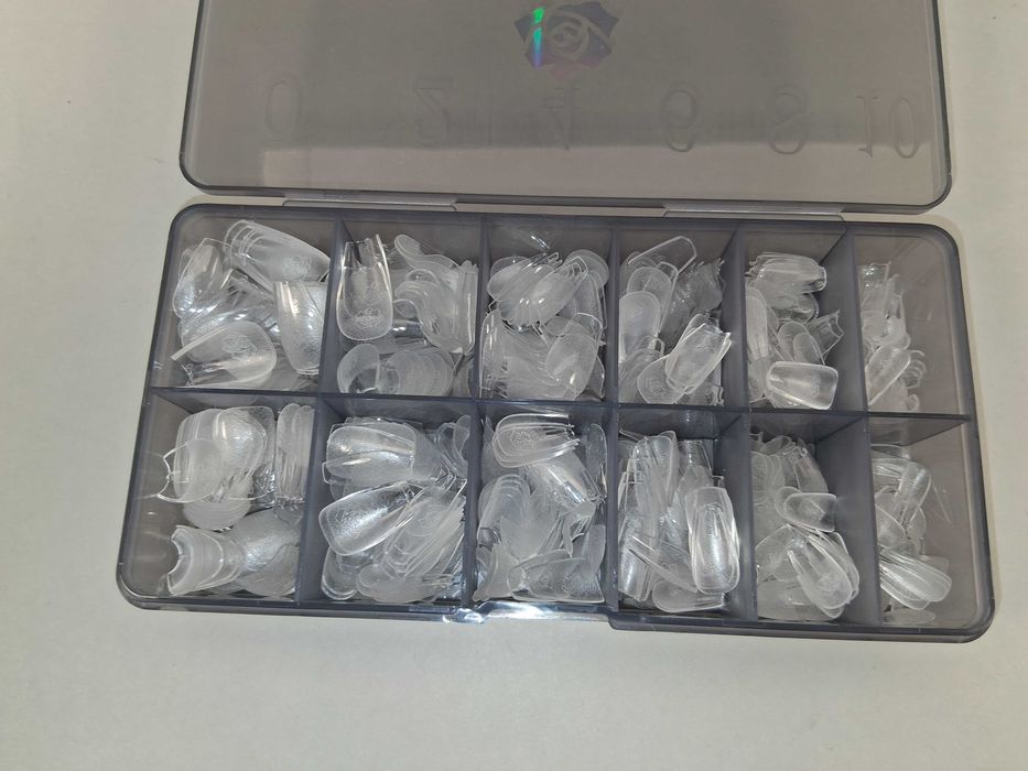 N148 UNA GELLA Soft GelNail Tips Tipsy Żelowe Do Przedłużania Paznokci