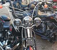 Люстра, фары Harley Davidson springer