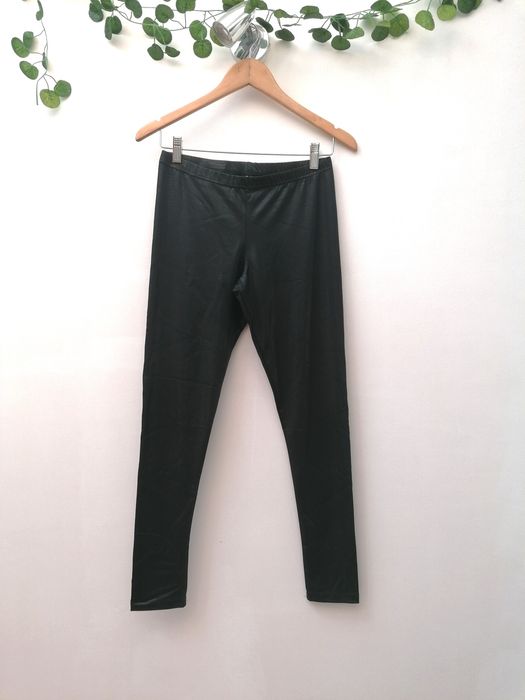 Leggings Pretas de Napa