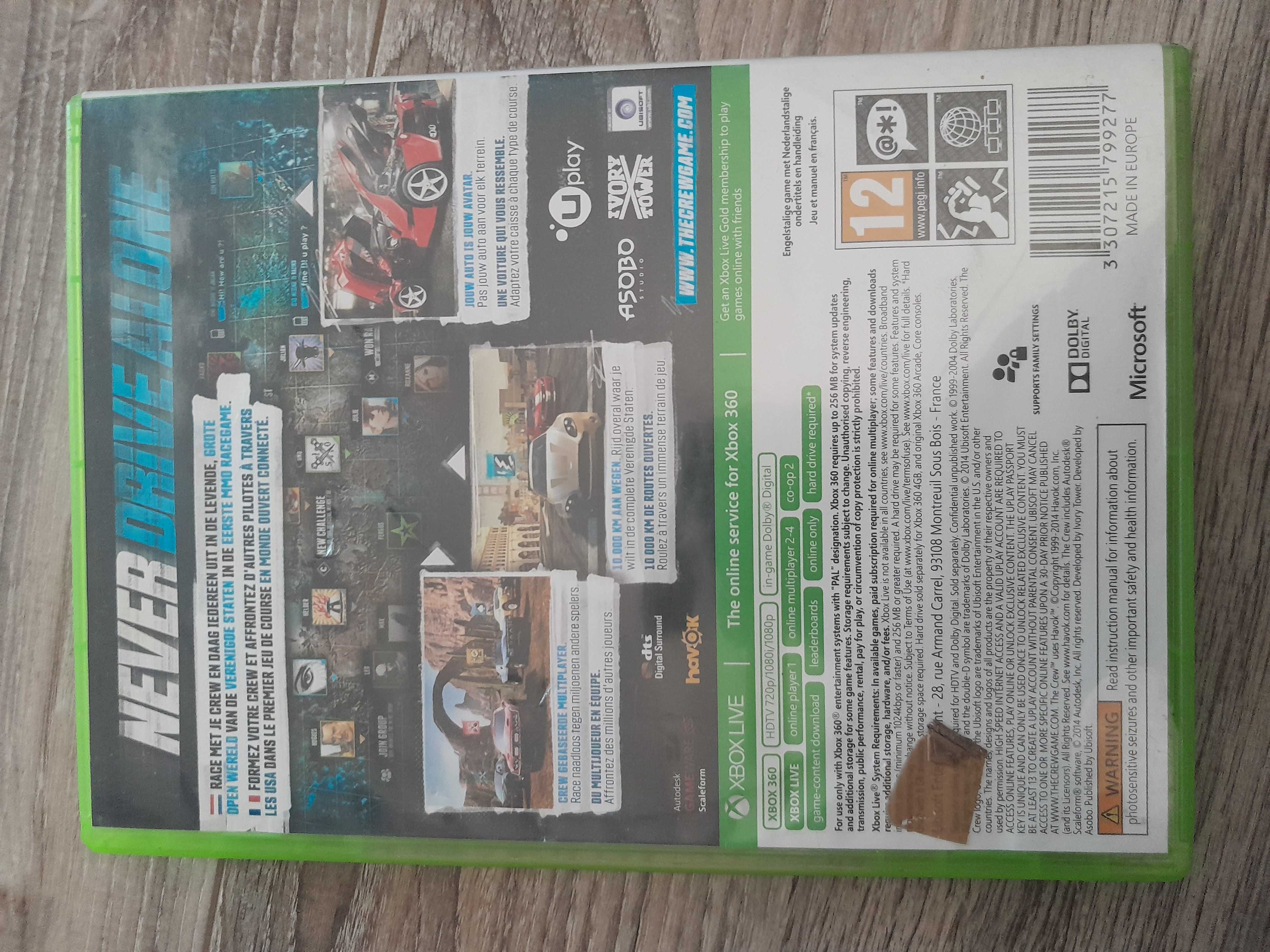 Gra The Crew Xbox 360