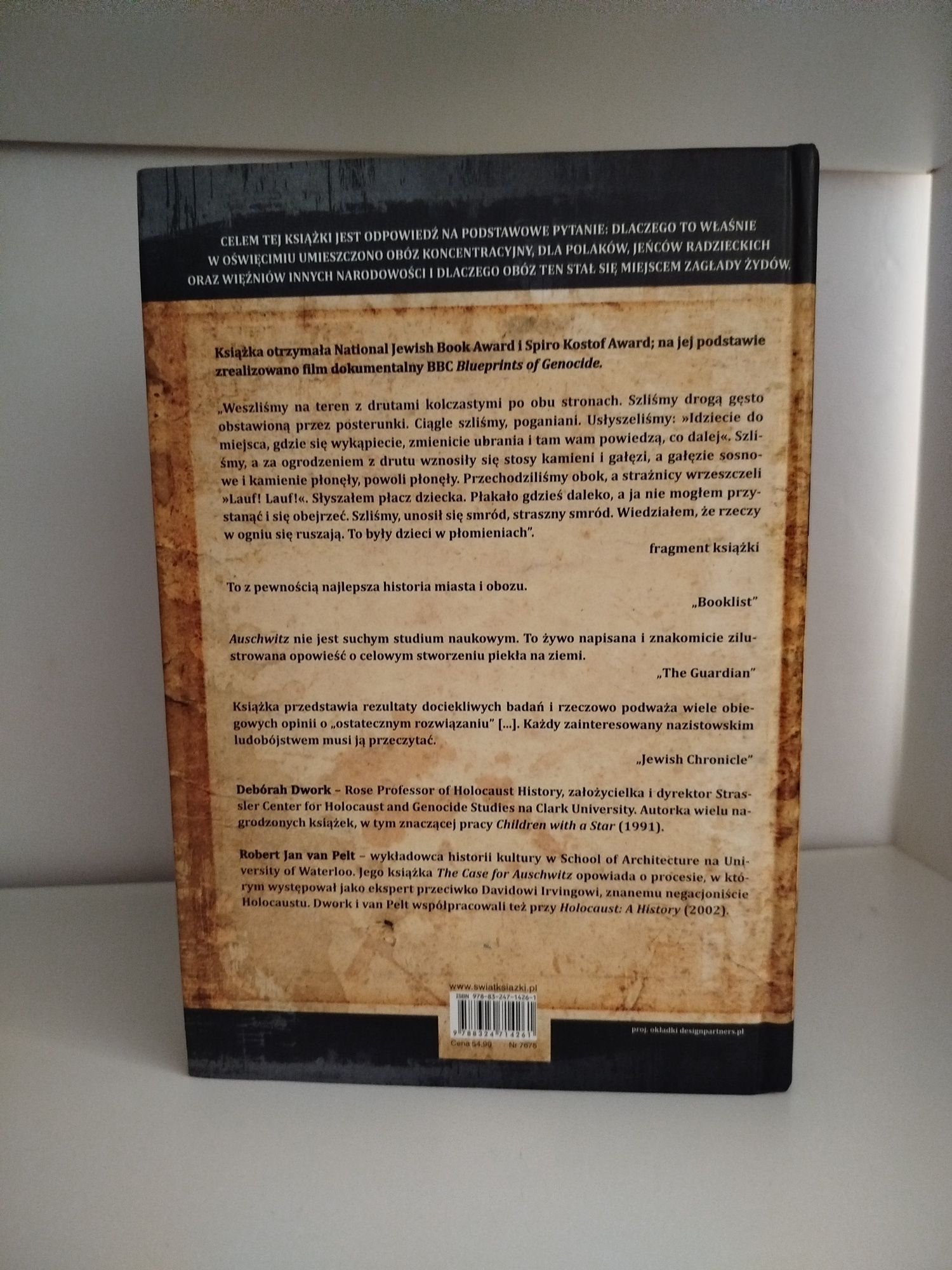 Auschwitz. Historia miasta i obozu, D. Dwork, R. Jan van Pelt, książka