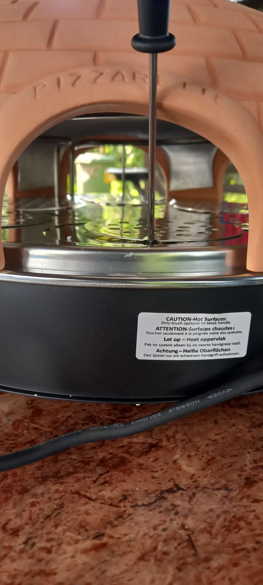 Piec elektryczny do pizzarette  PIZZA GUSTO 1200W