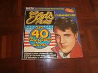 LP do Elvis Presley e livros