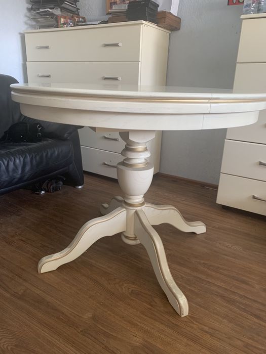 Стіл з натурального дуба