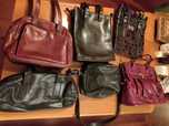 Bolsas couro e pele vintage