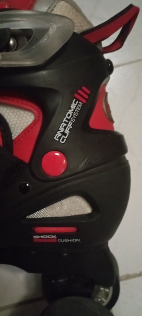 Patins de criança tamanho ajustável