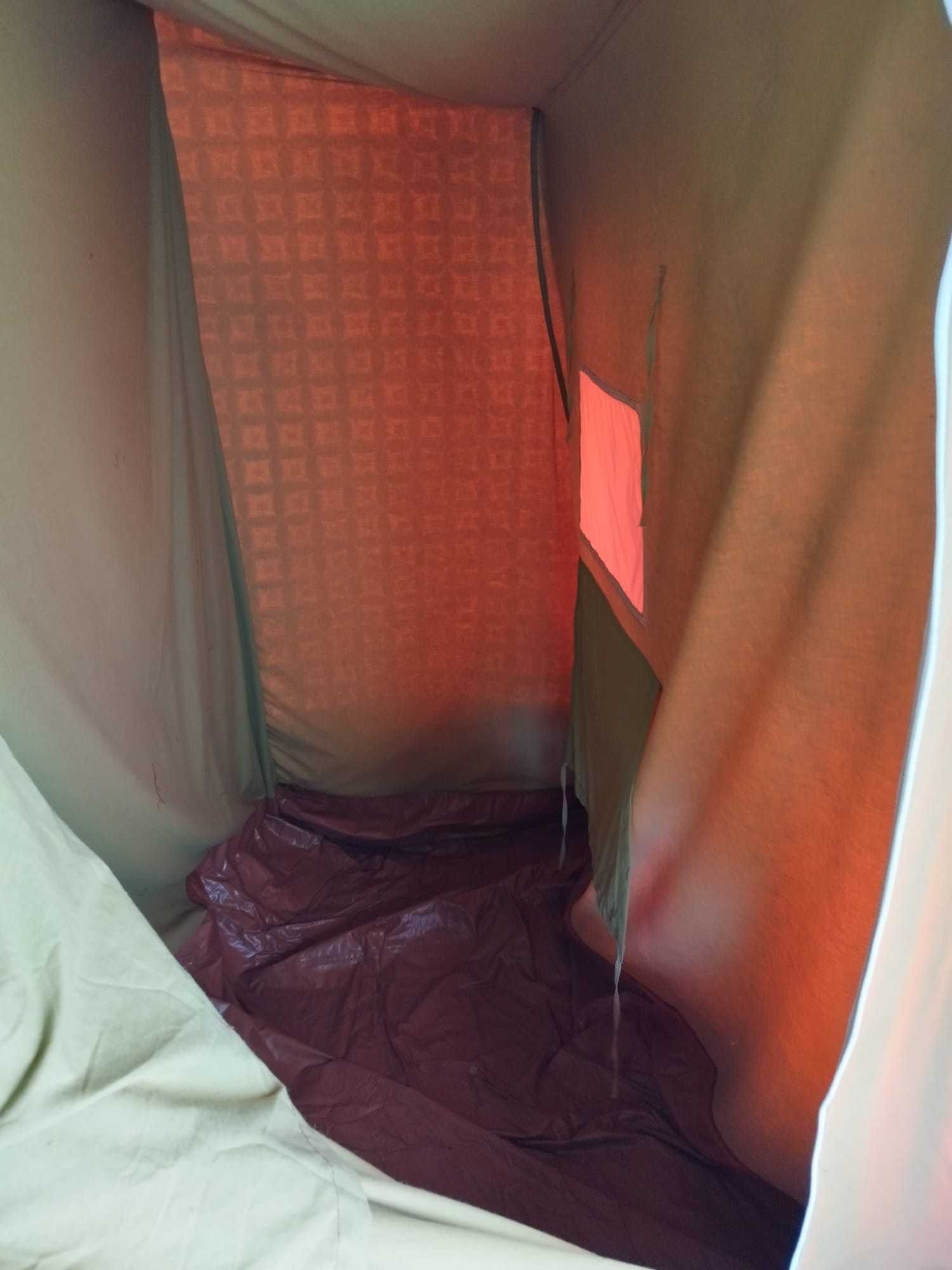 Tenda de campismo 2 quartos+sala+cozinha