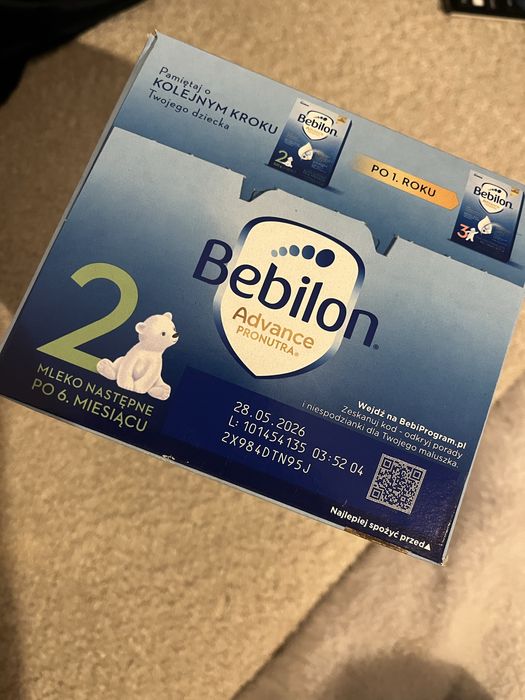 Nowe mleko modyfikowane Bebilon Advance Pronutra 2
