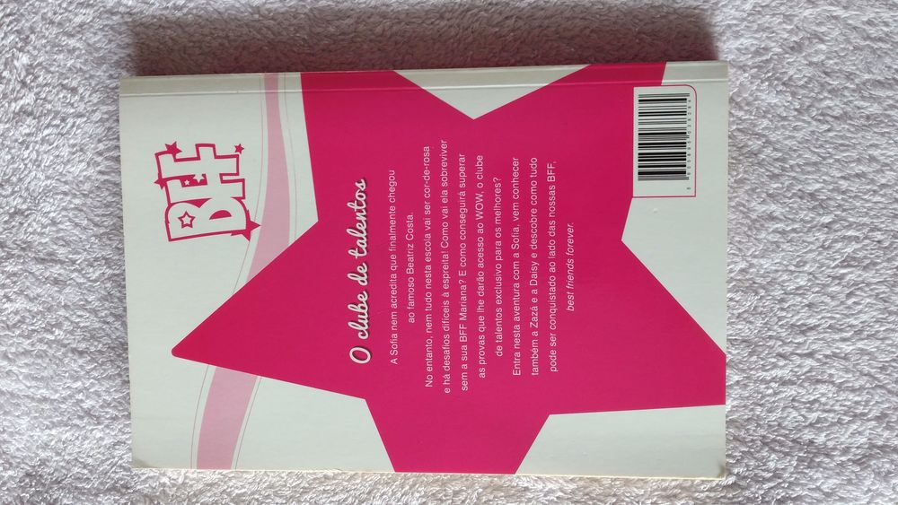 Livro "BFF-O clube de talentos"