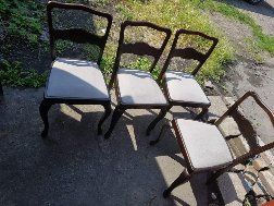 Stare  krzesła komplet