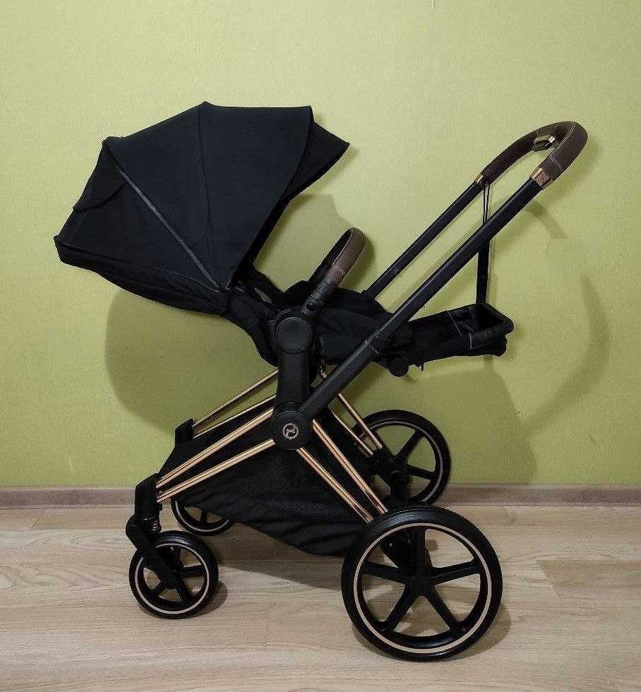 Cybex Priam Black Rose Gold коляска, ідеальний стан