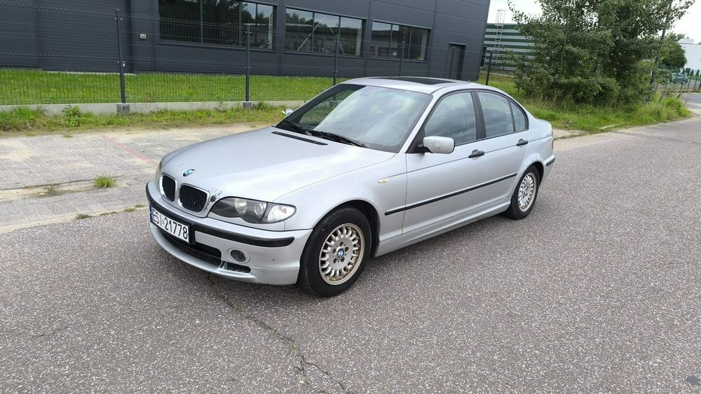 BMW 320 320D E46 Lift 2004r Klima Skórzane Fotele Tempomat Alu Ładna