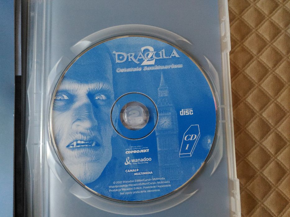 Dracula 2: Ostatnie Sanktuarium PL 2CD + pudełko i instrukcja