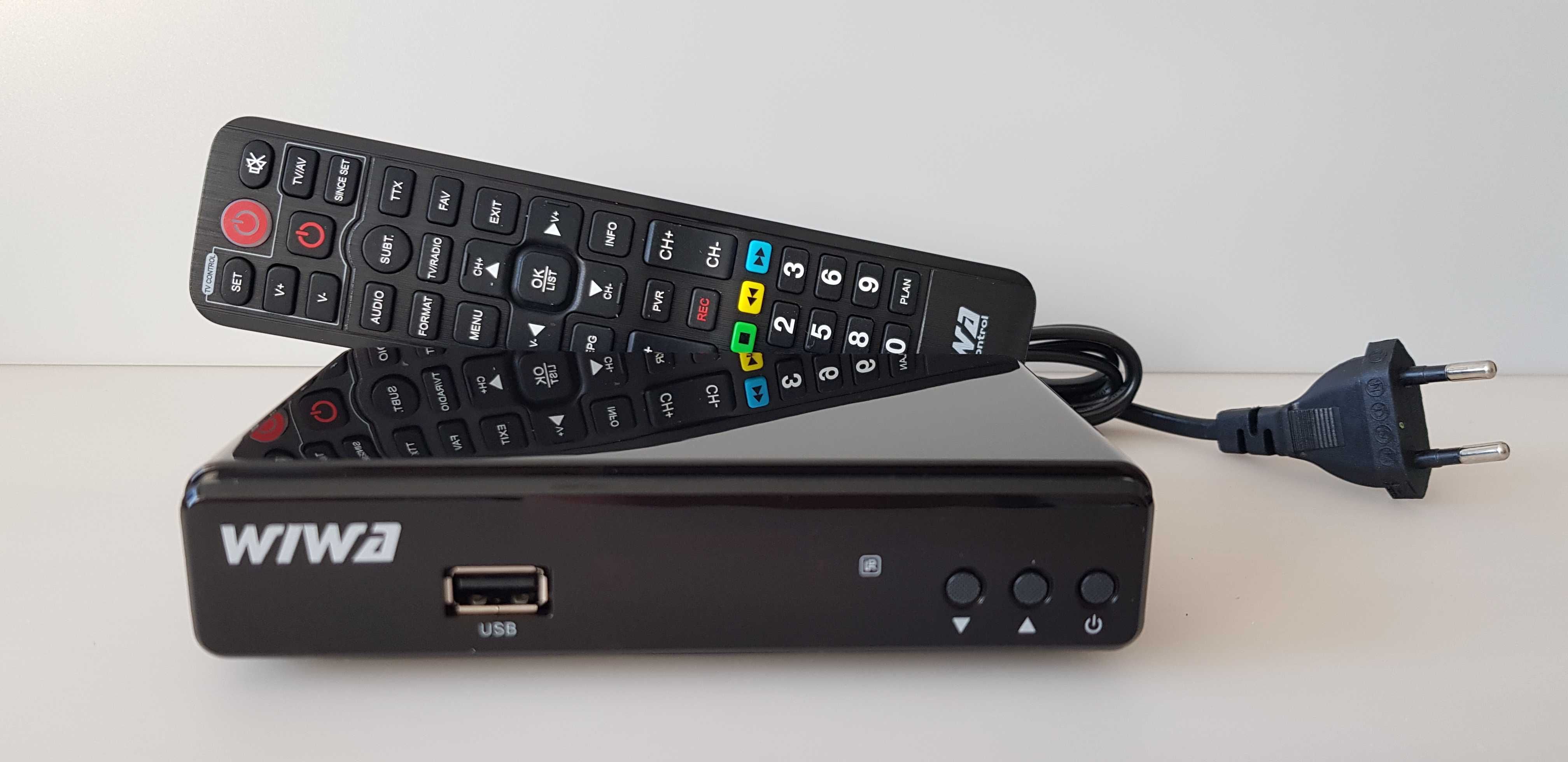 Dekoder Tuner Wiwa Lite DVB-T DVB-T2 HEVC