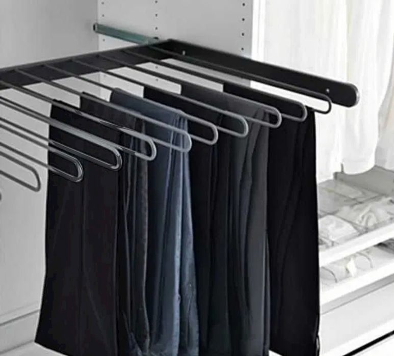 Cabide para calças retrátil IKEA KOMPLEMENT cinza escuro