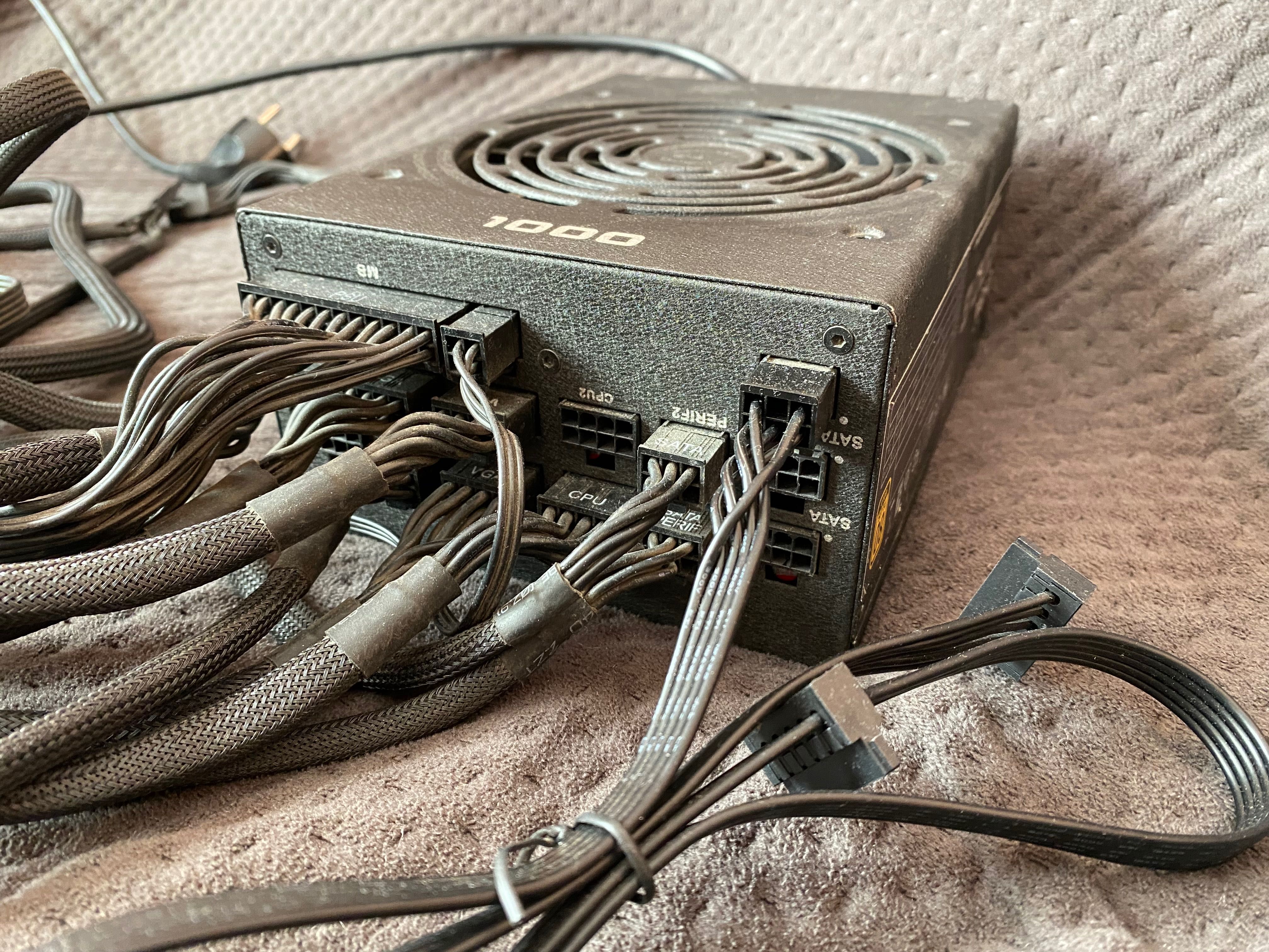 Блок живлення модульний Evga 1000 G 80plus gold