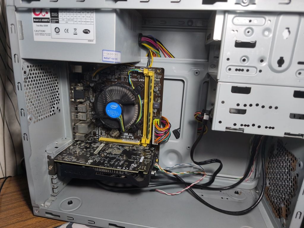 PC gamer GTX 1050