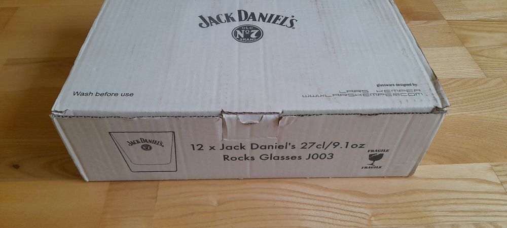 Nowe oryginalne szklanki Jack Daniel's