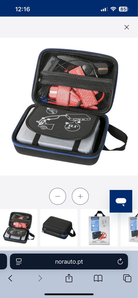 Booster Start Plus 12V NORAUTO - 15 000 mAh / 800A