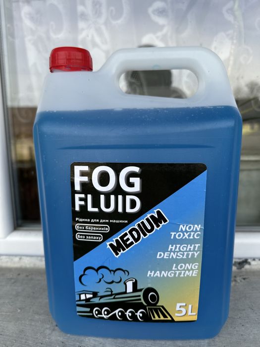 Рідина для дим туман машини, жидкость для генератора диму, MEDIUM 5 л