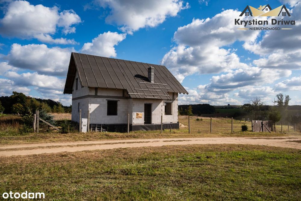 Dom w stanie surowym otwartym - Tuchlino!