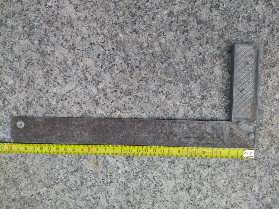Kątownik stolarski stal-alu 30cm