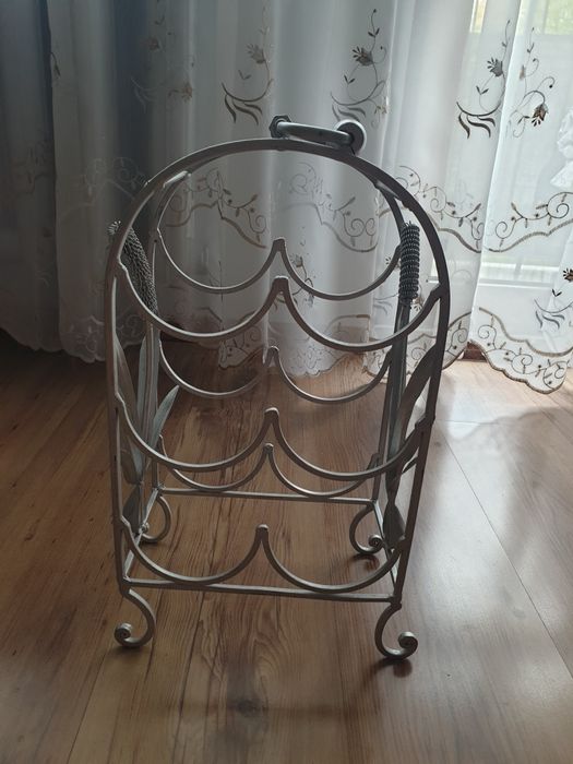 Stojak na wino - stylowy - odnowiony