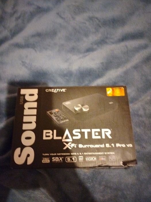 Creative Sound Blaster X fi Surroind 5.1 Pro v3