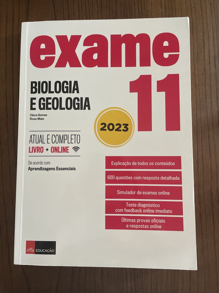 Livro de preparação para exame final de Biologia