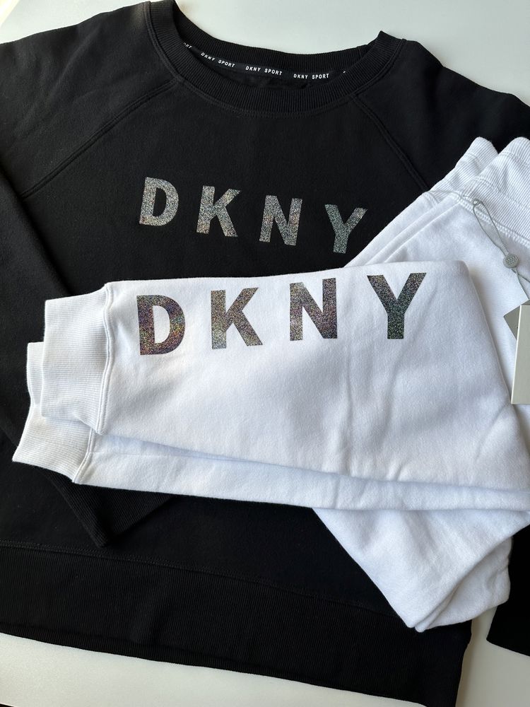 DKNY оригинал. Костюм женский спортивный свитшот кофта штаны XS S L XL