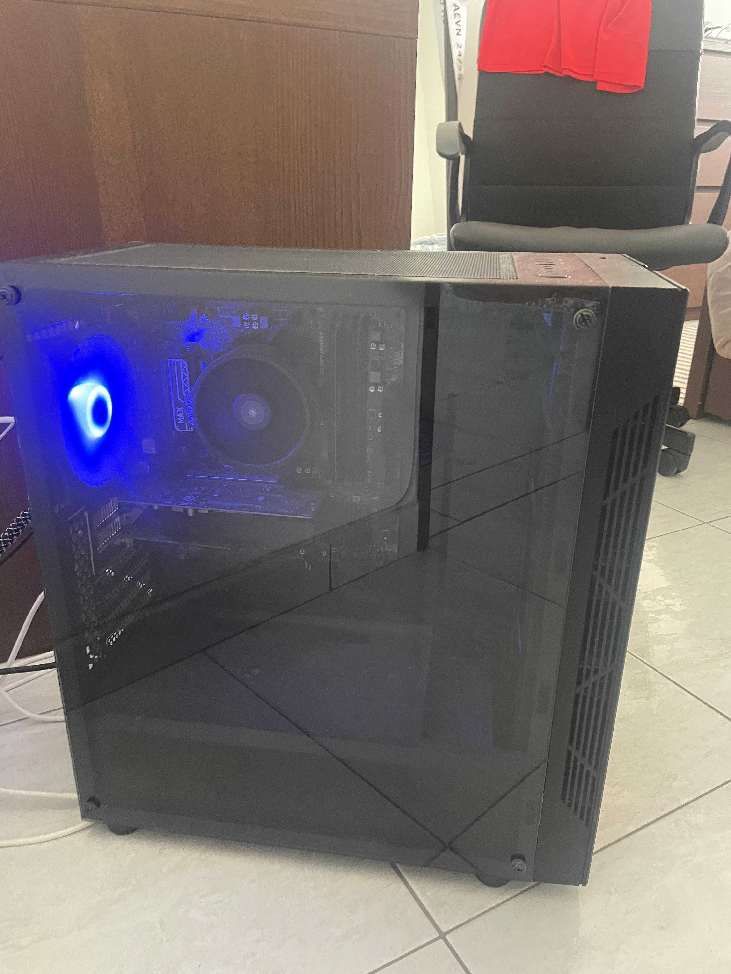 Computador Gaming/Monitor e Teclado