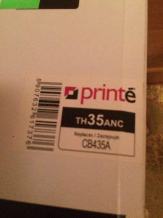 cb435a printe toner PRINTE TH35ANC zamiennik HP CB435A czarny