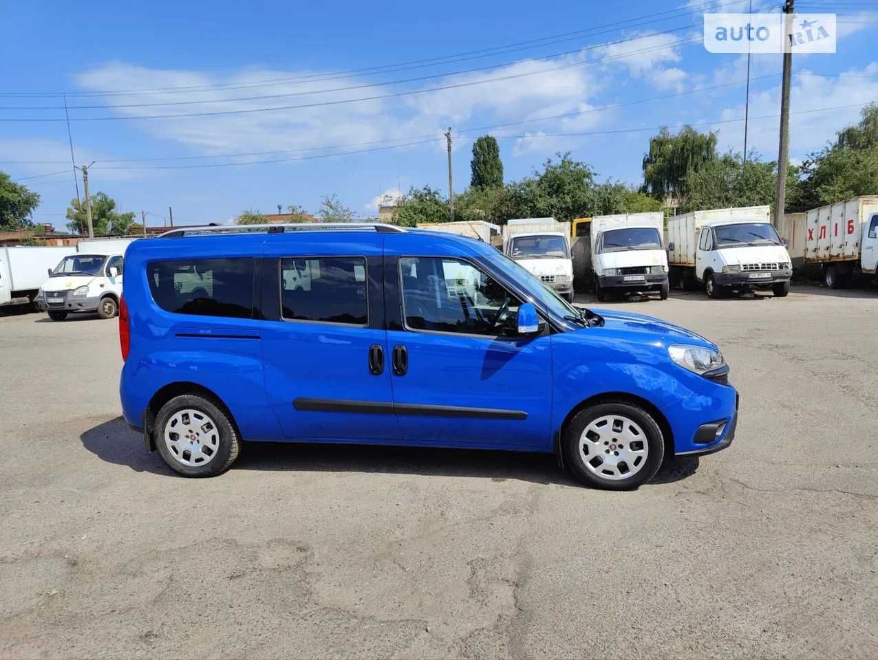 Рейлинги дуги Crown Фіат Добло Fiat Doblo 2010+