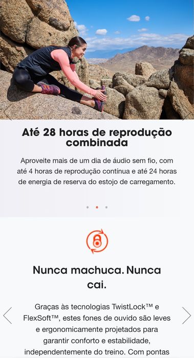 Auriculares sem Fios JBL Endurancd Peak
