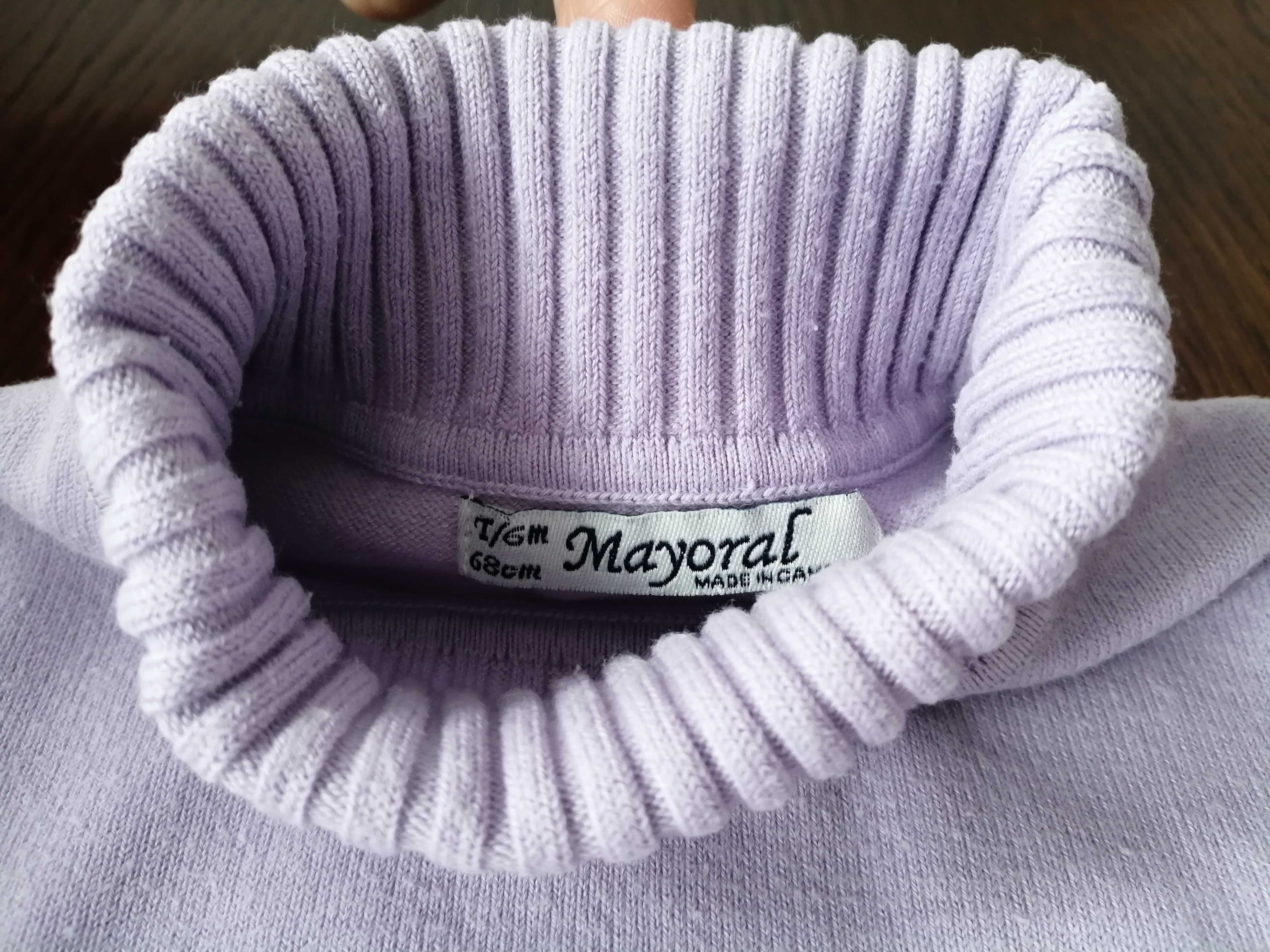 Sweterek z golfem dla dziewczynki - Mayoral, rozm. 68