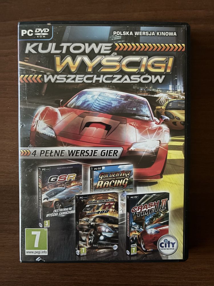 Kultowe Wyścigi Wszechczasów - 4 gry PC