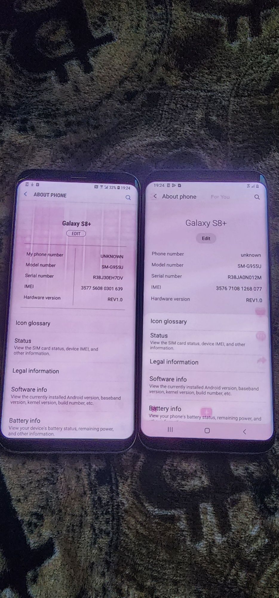 Samsung S8+ G955U 4/64гб