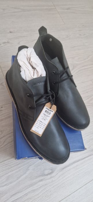 Nowe mokasyny skórzane Jack&Jones