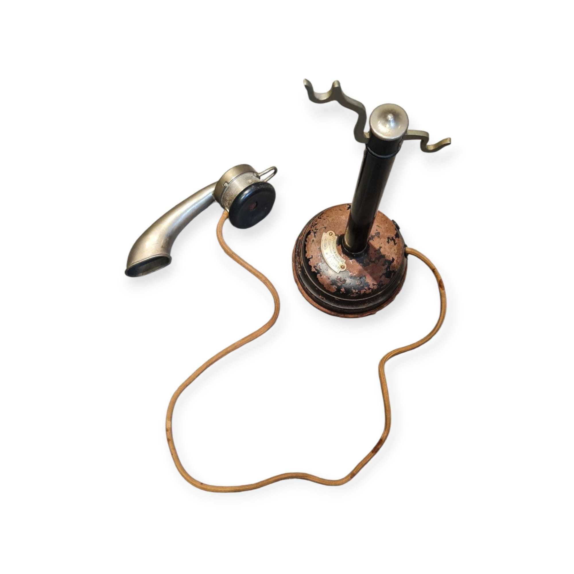Telefone Antigo Thomson Houston Paris • Candlestick
