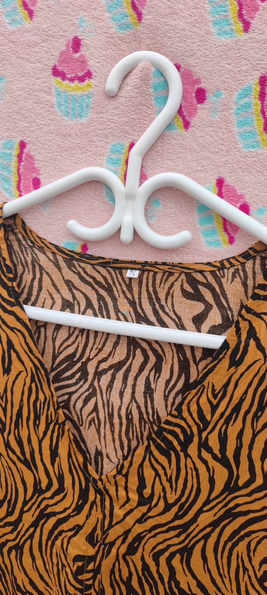 Blusa zebra nova s/etiqueta