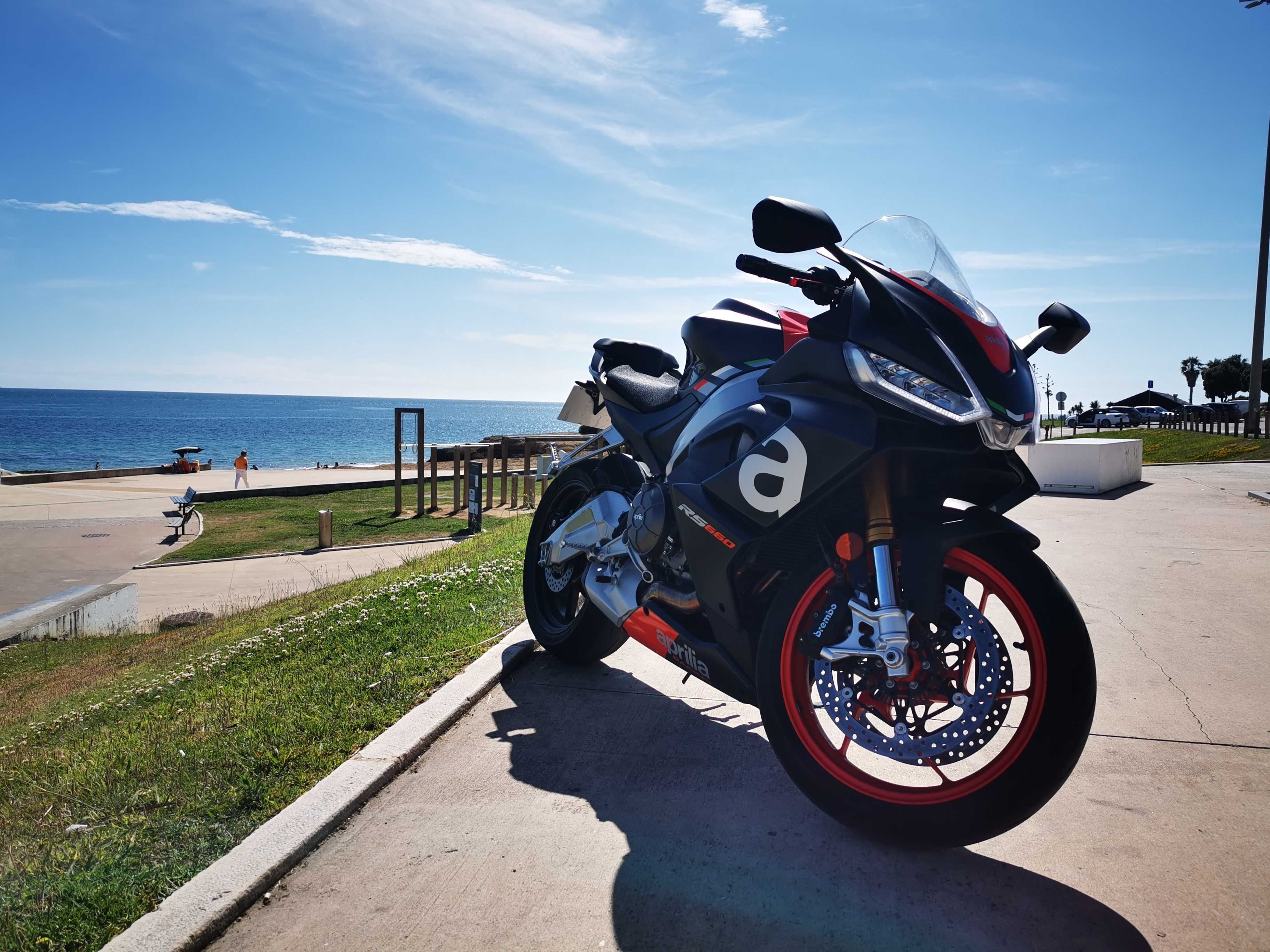 Aprilia RS660 full power