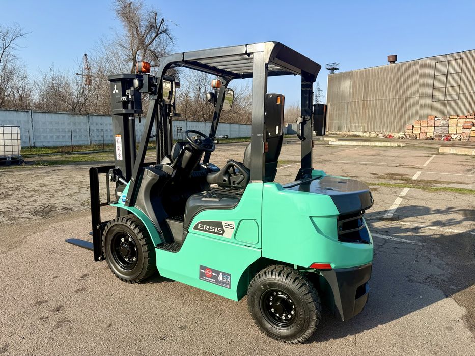 Навантажувач вилковий Mitsubishi KFGE25 ERSIS вилочный погрузчик,кара