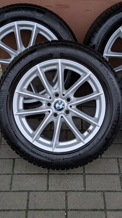 Koła zimowe opony felgi 5x112 BMW G30 G31 X1 X3 225/55/17 czujniki