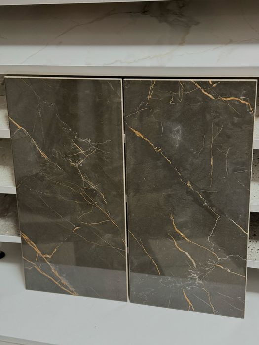 Płytki Glazura FANCY BLACK 30x60 Ścienne Ceramika Paradyż