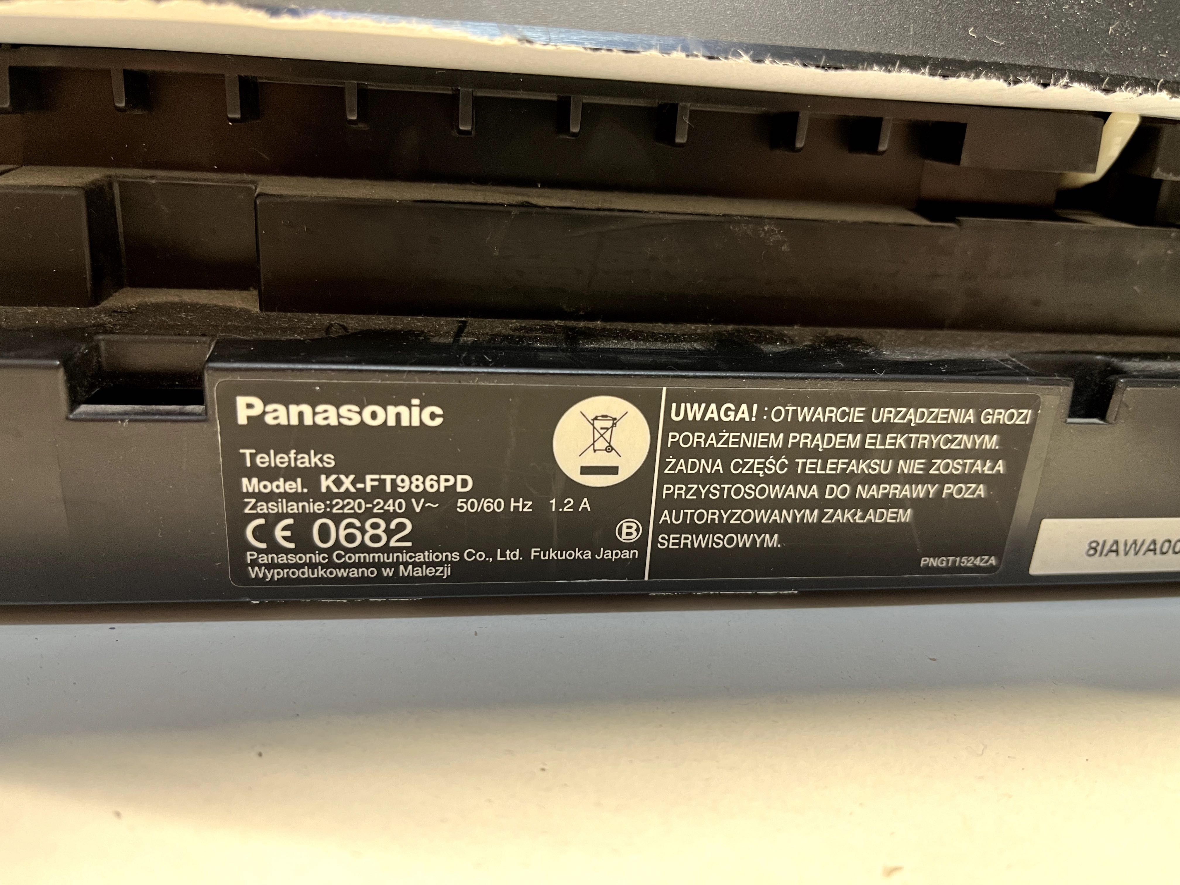 Telefon Fax Panasonic KX-FT25