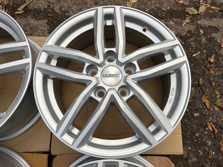 4 felgi DEZENT TR silver 16" roz 5x114,3 ET 40 AURIS COROLLA CEE'D i30