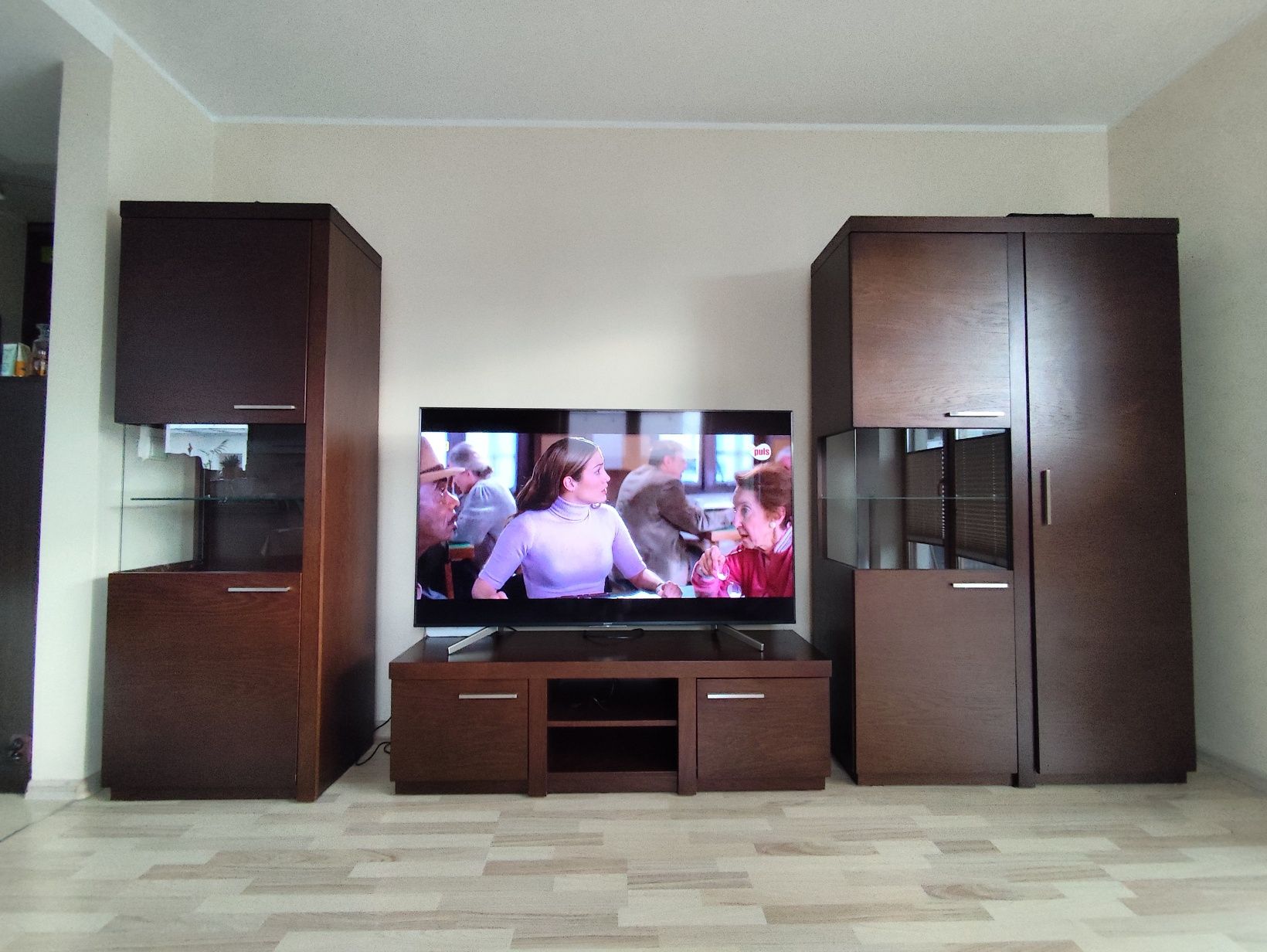 Komplet mebli do salonu dąb fornirowany