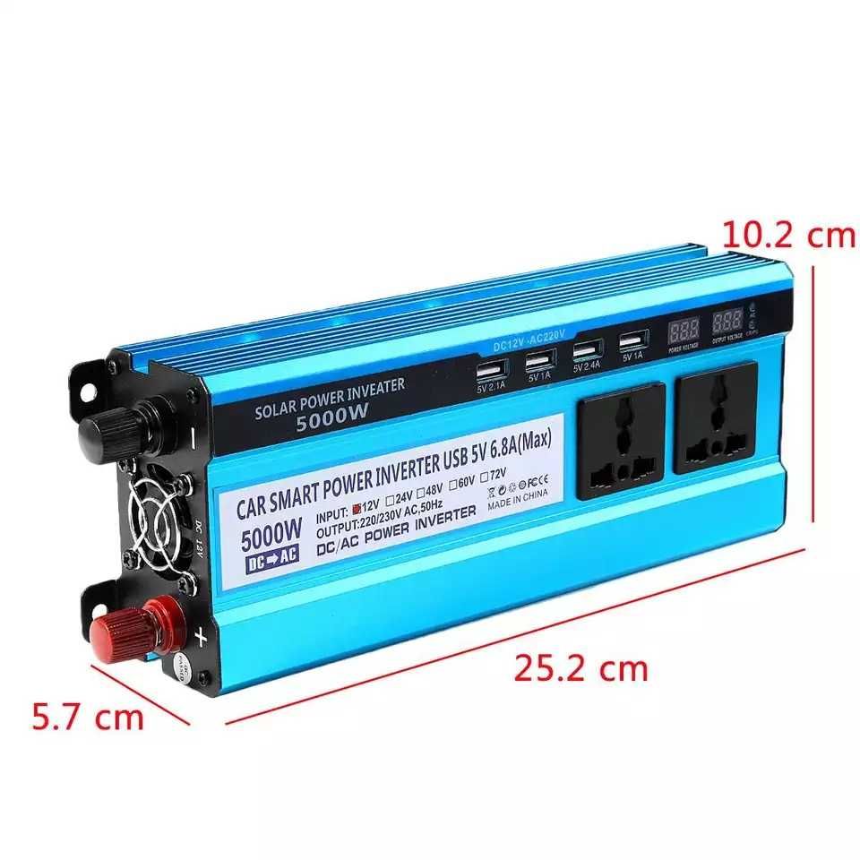 Inverter Inversor de voltagem 12 v 24 v - 220v