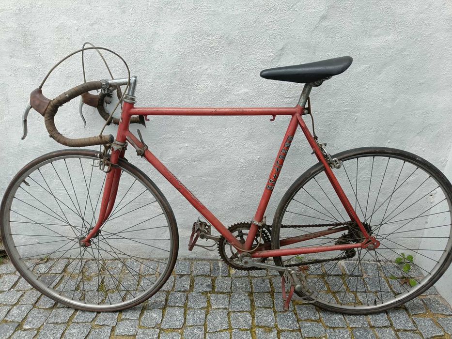 Bicicleta corrida antiga ESMALTINA