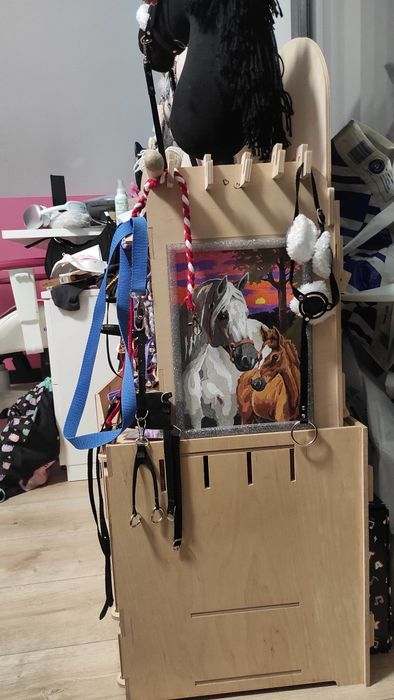 Zestaw stajnia plus siodlarnia dla hobby horse